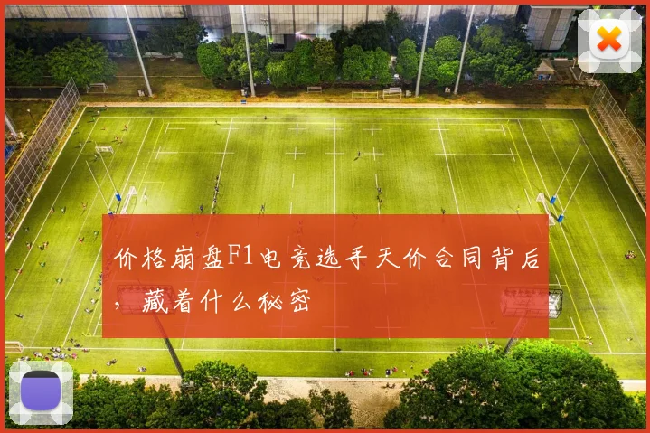 价格崩盘F1电竞选手天价合同背后，藏着什么秘密